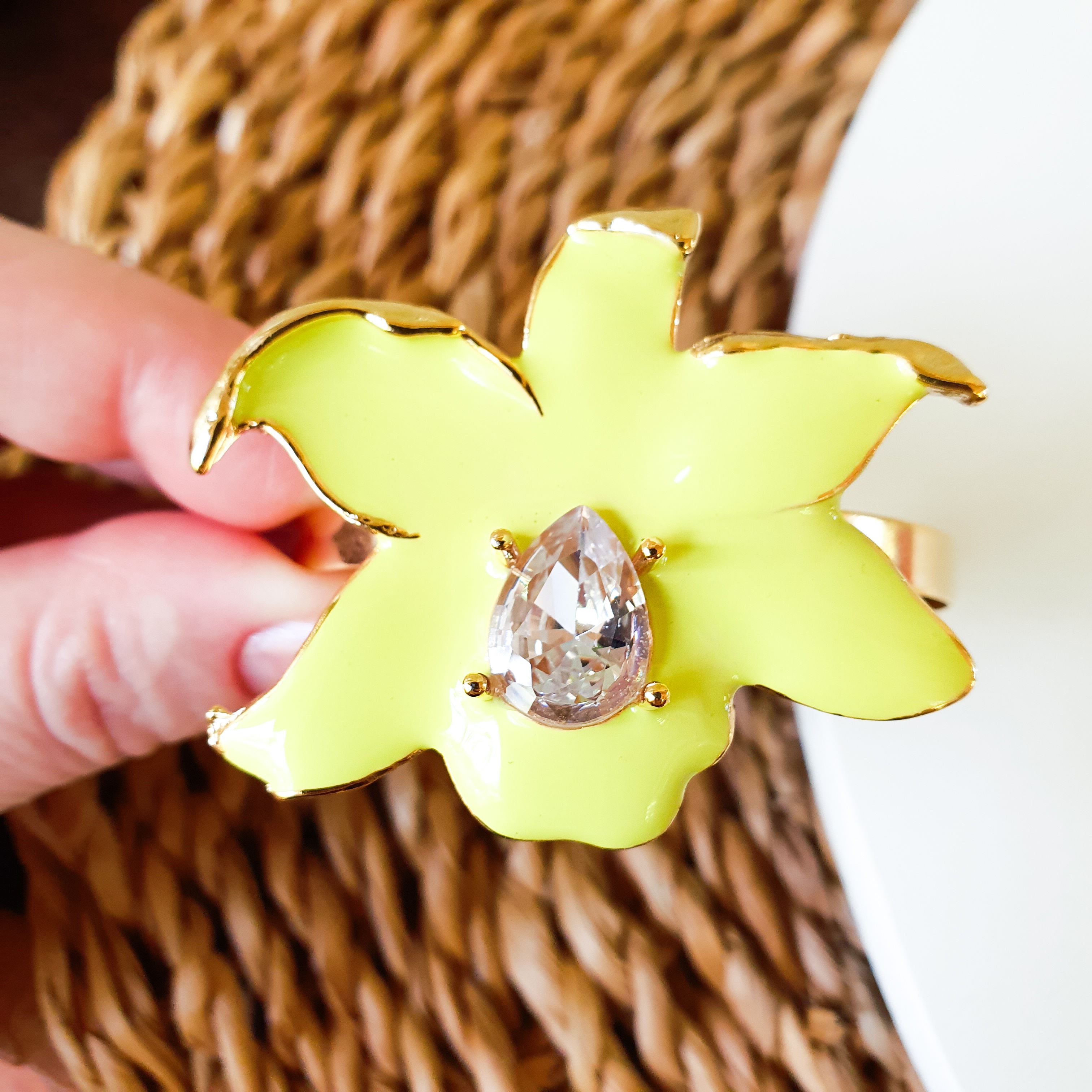 Bracelete Flor Isadora - Lima