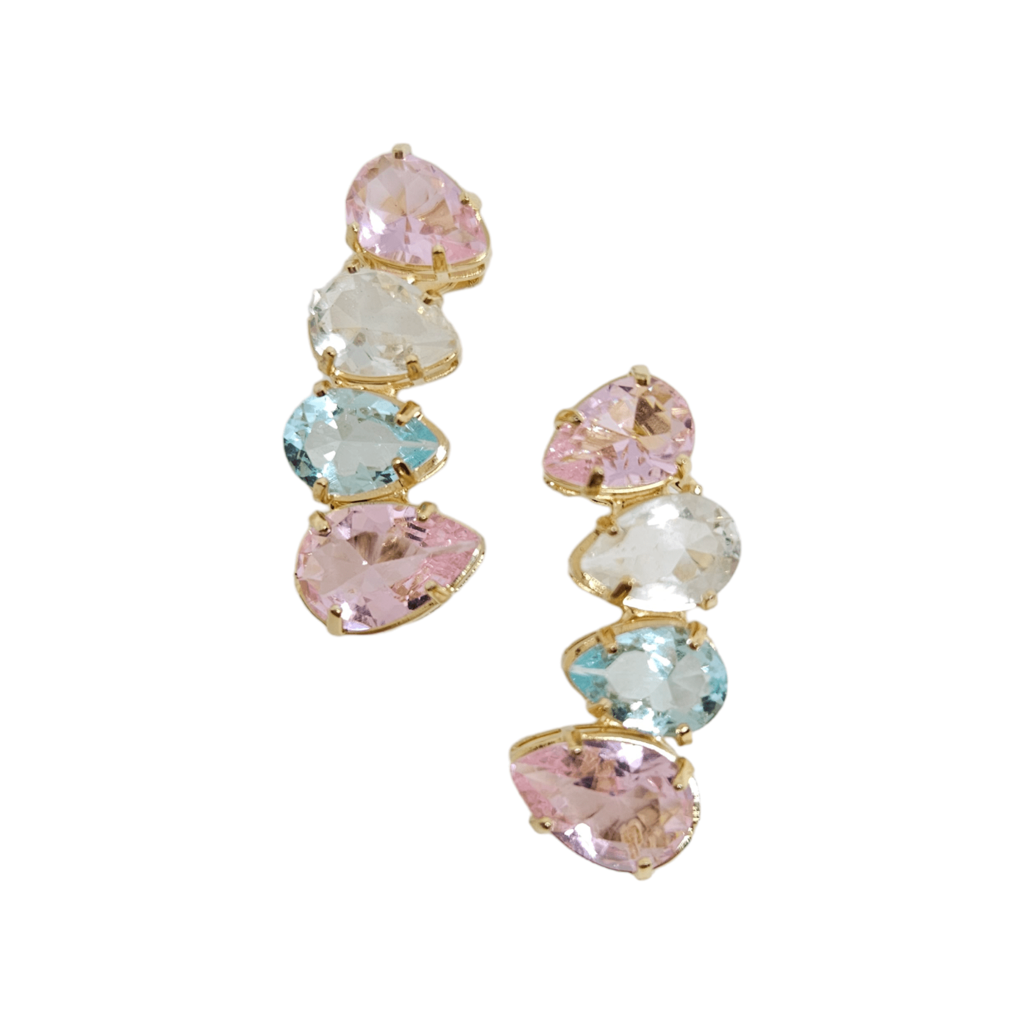 Ear Cuff Gotas - colorido