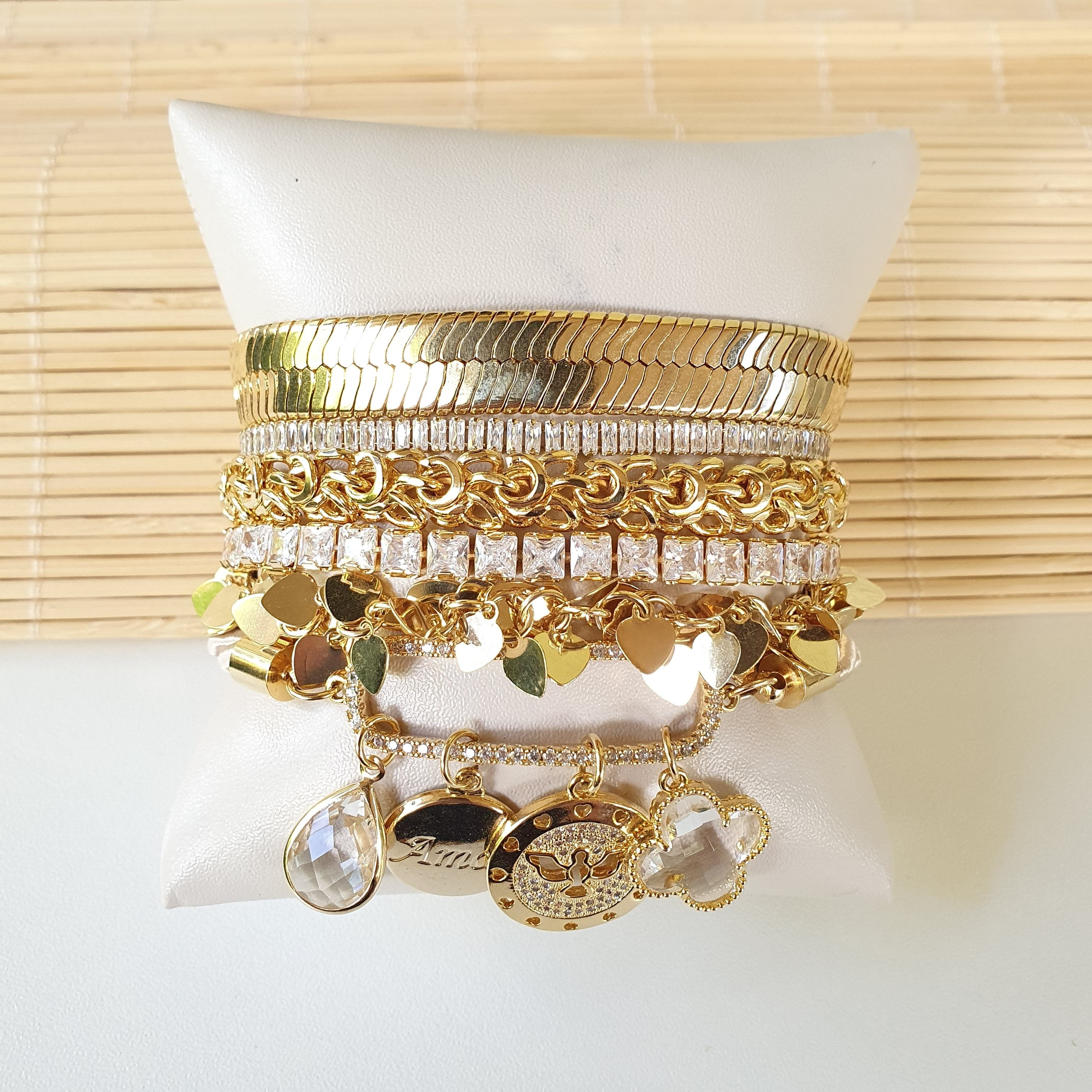 Mix Laura - 6 Pulseiras   