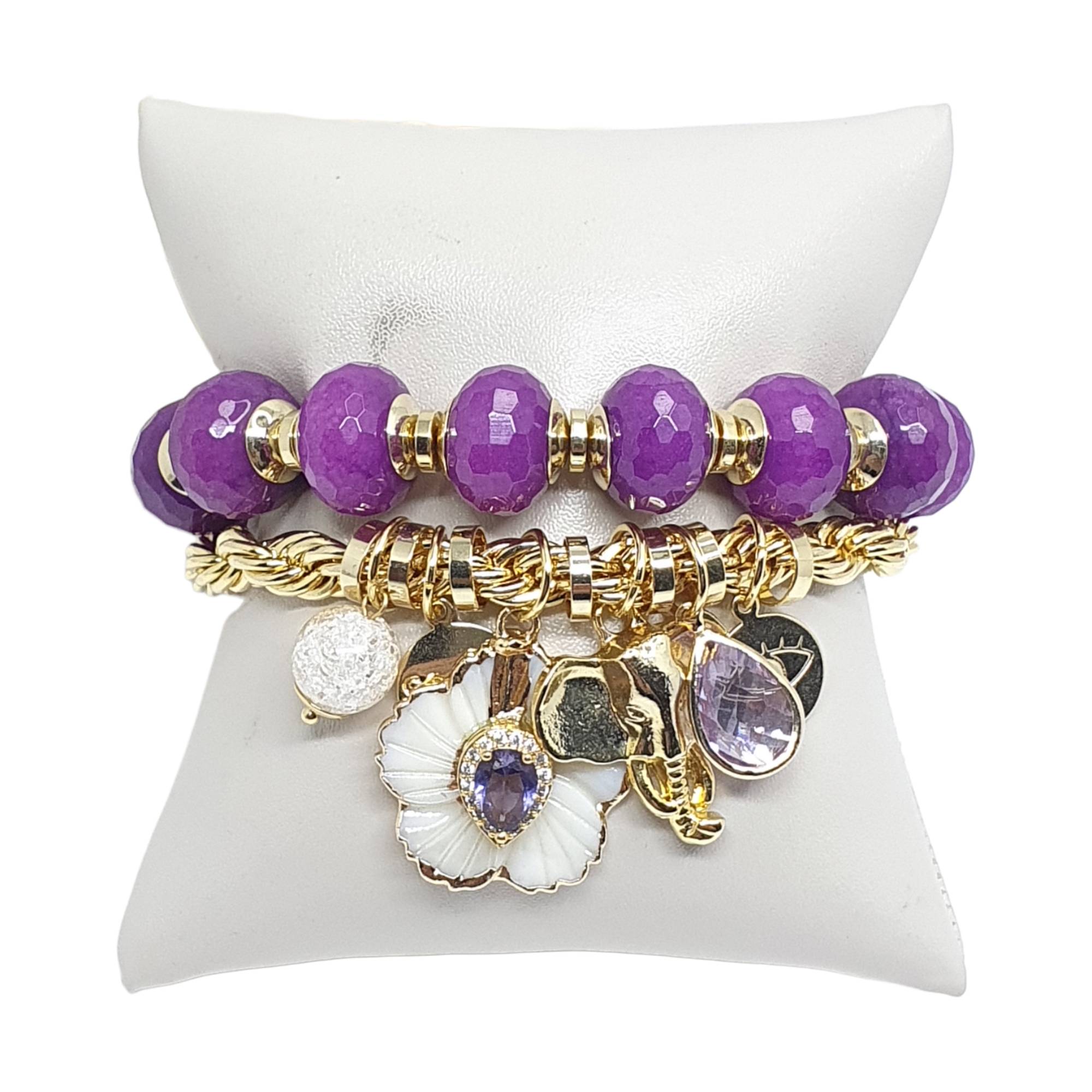 Mix Pedrarias - Roxo