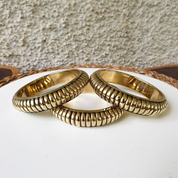 Bracelete Indiano Neide - Dourado P