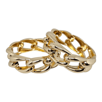 Bracelete Corrente Dourado M
