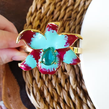 Bracelete Flor Isadora - Matizado
