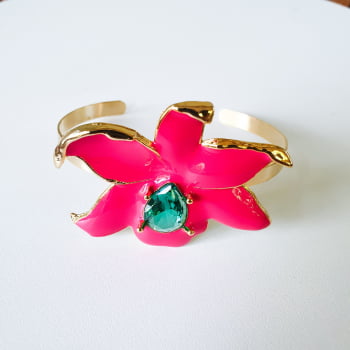 Bracelete Flor Isadora - Pink