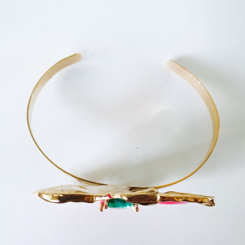 Bracelete Flor Isadora - Pink