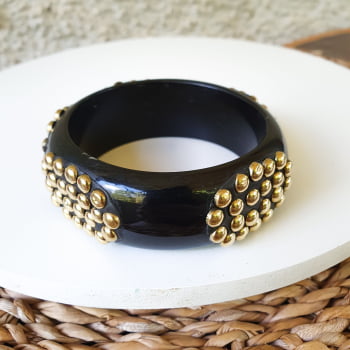 Bracelete Turco Letícia - Detalhes Dourado