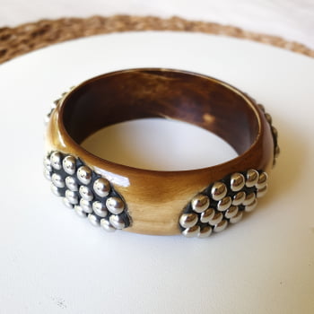 Bracelete Dilara - Detalhes Prata