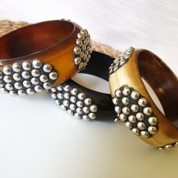 Bracelete Dilara - Detalhes Prata