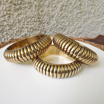 Bracelete Indiano Neide - Dourado M