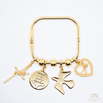 Bracelete Penduricalhos Fé