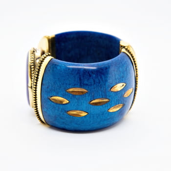 Bracelete Turco Resina com Pedra