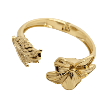 Bracelete Folha & Flor