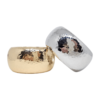 Bracelete Martelado - Grande