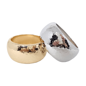 Bracelete Martelado - Grande