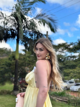 Brinco Maxi Orquídea - Dourado