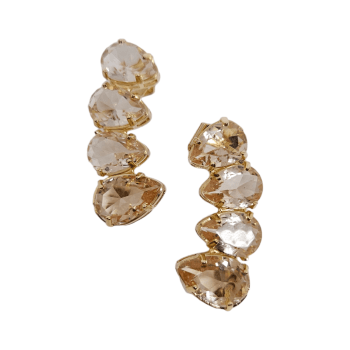 Ear Cuff Gotas - champanhe