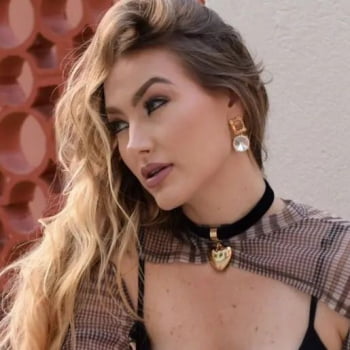 Choker Veludo Coração 