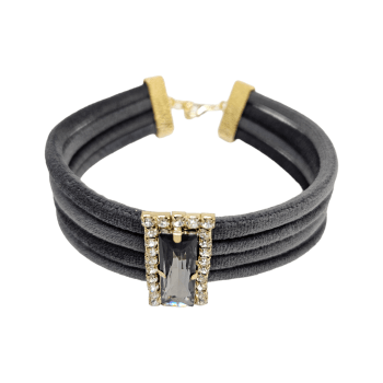 Choker Veludo Cristal 