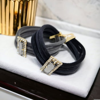 Choker Veludo Cristal 
