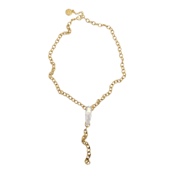 Compô Choker Cristal Preta - 3 peças