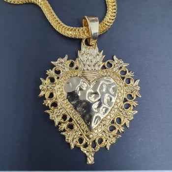 Colar Sagrado Coração 