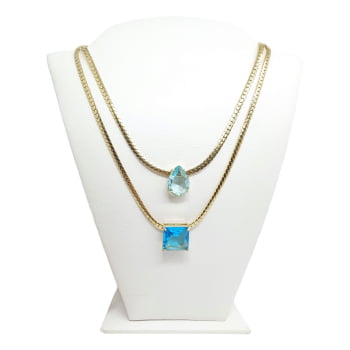 Mix Cristal Azul - 2 peças 
