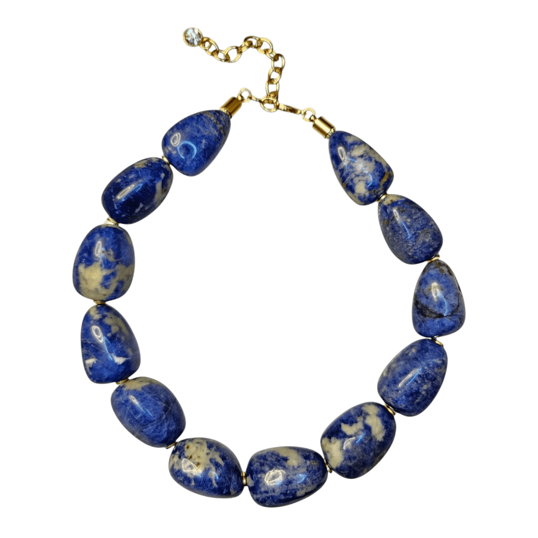 Mix Lapis Lazuli e Pérolas 