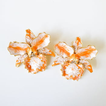 Brinco Orquídea Patrícia 