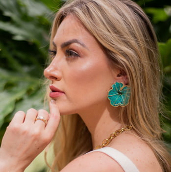 Brinco Flor Michelle