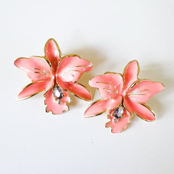 Brinco Orquídea Milena 