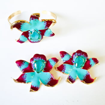 Conjunto Flor Isadora - Matizado