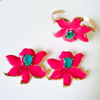 Conjunto Flor Isadora - Pink