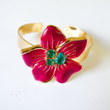 Conjunto Flor Tati - Fúccia