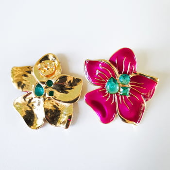 Conjunto Flor Tati - Fúccia