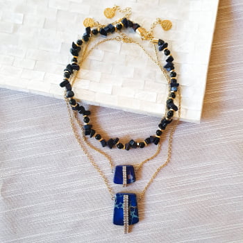 Mix Jaspe Azul (4 peças)  