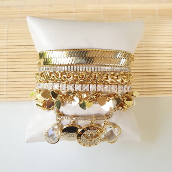 Mix Laura - 6 Pulseiras   