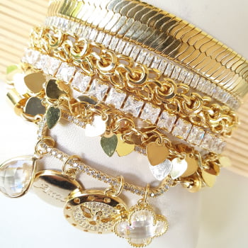 Mix Laura - 6 Pulseiras   