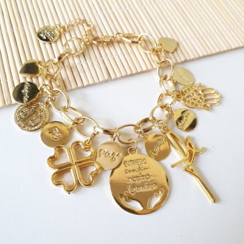 Pulseira Penduricalhos - Laura