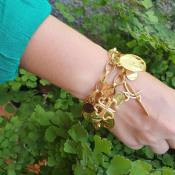 Pulseira Penduricalhos - Laura