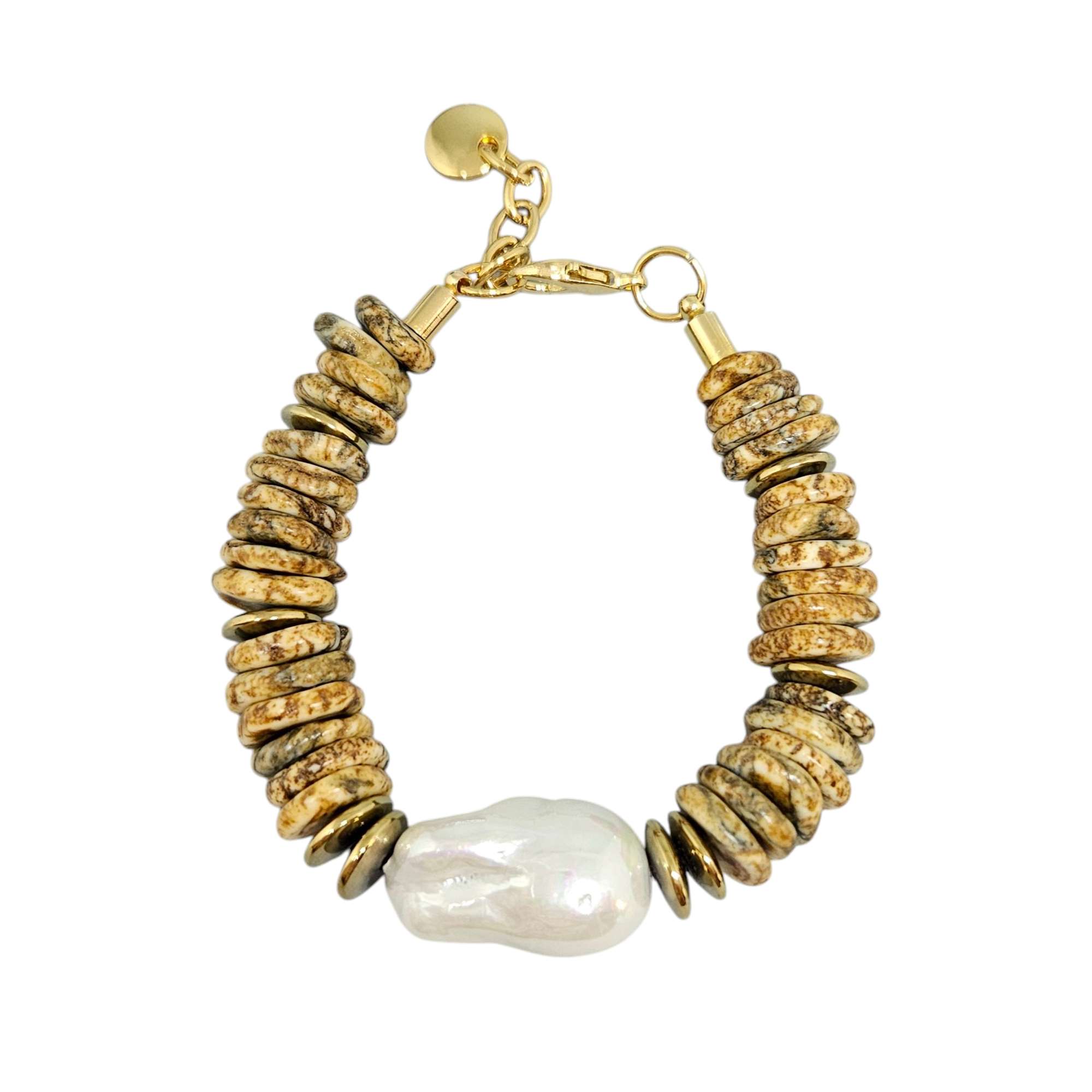 Mix Pulseiras Howlita 