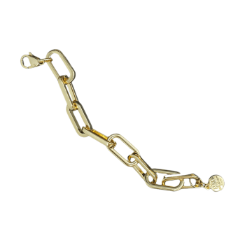 Pulseira Elos Cartier G - Dourada